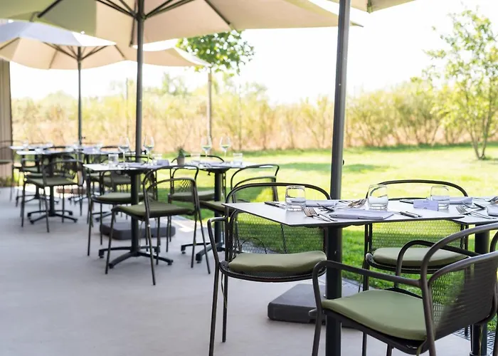 Western Restaurant Les Humanistes Proche Route Des Vins Hotel